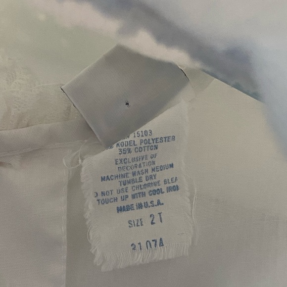 Vintage blue Cinderella dress baby girl - Picture 4 of 5